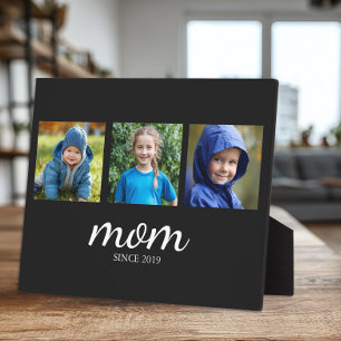 Personalized Mom Since Photo Plaque