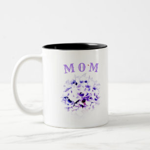 Personalized Mom Two-Tone Coffee Mug