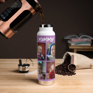 Personalized Mommy Children's Photos Water Bottl Bottle