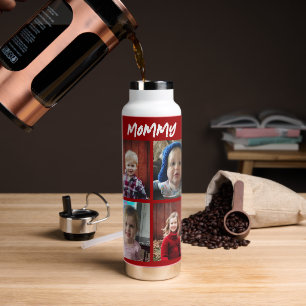 Personalized Mommy Children's Photos Water Bottl Bottle