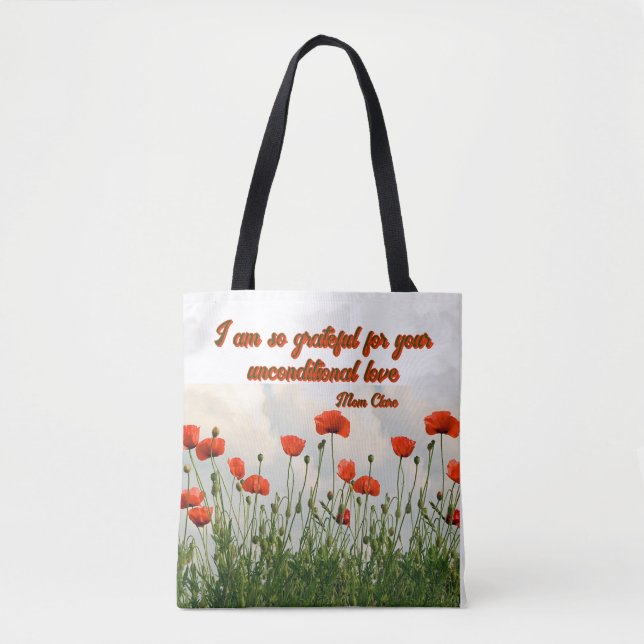Personalized Mommy name flores B Tote Bag (Front)