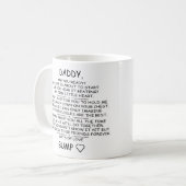 Personalized Mommy To Be from Baby Bump  Two-Tone  Coffee Mug (Front Left)