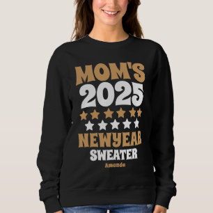 Personalized Mom's New Year Sweatshirt