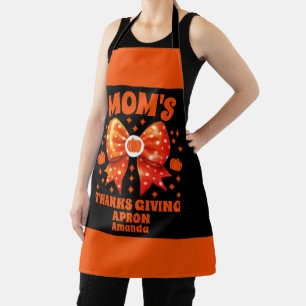 Personalized Mom's Thanksgiving Apron