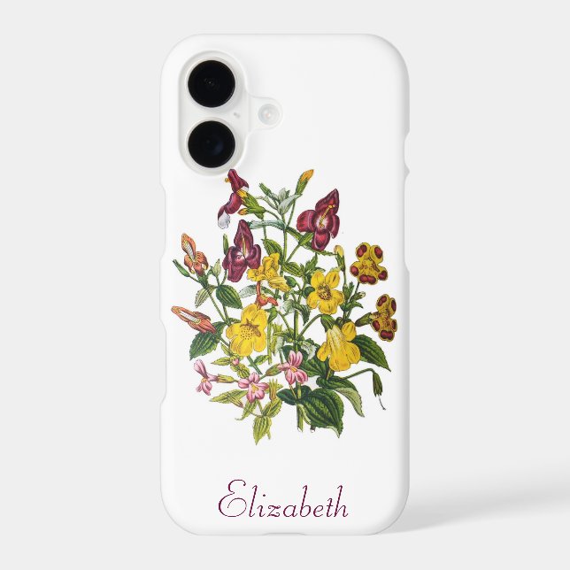 Personalized Monkey-Flowers (Back)