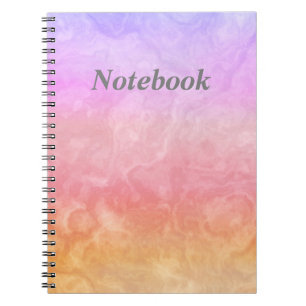 Personalized Monochrome Photo Scrapbook Notebook