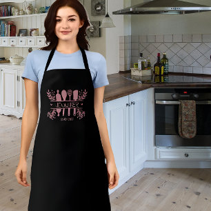 Personalized Monogram All-Over Print Apron