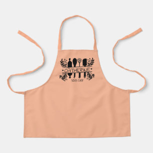 Personalized Monogram All-Over Print Apron