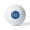 Personalized Monogram and Classic Blue Frame
