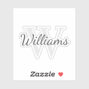 Personalized Monogram and Name