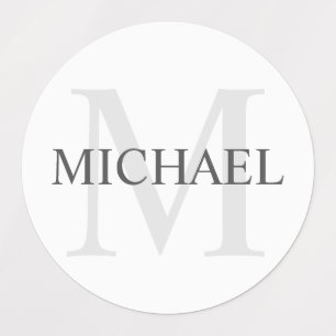 Personalized Monogram and Name