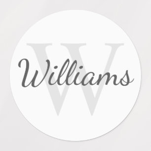 Personalized Monogram and Name