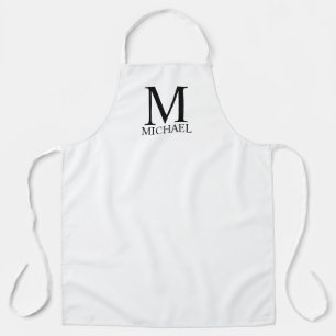 Personalized Monogram and Name Apron
