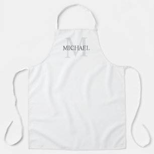Personalized Monogram and Name Apron