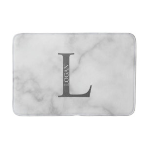 Personalized Monogram and Name Bathroom Mat