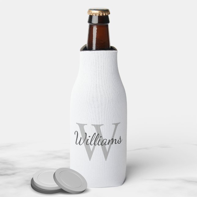Personalized Monogram and Name Bottle Cooler (Creator Uploaded)