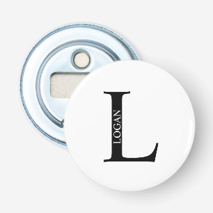 Personalized Monogram and Name Bottle Opener