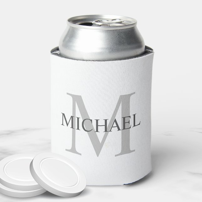 Personalized Monogram and Name Can Cooler (Creator Uploaded)