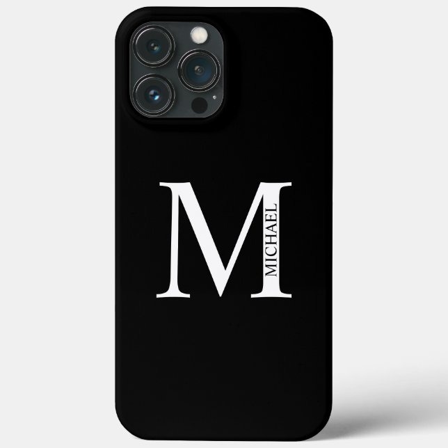 Personalized Monogram and Name Case-Mate iPhone Ca Case (Back)