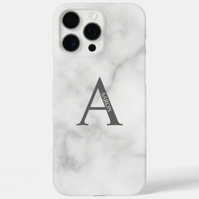 Personalized Monogram and Name Case-Mate iPhone Case (Back)