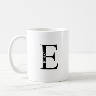 Personalized Monogram and Name Coffee Mug