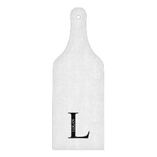 Personalized Monogram and Name Cutting Board