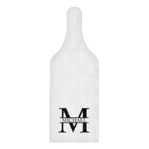 Personalized Monogram and Name Cutting Board