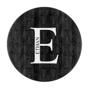 Personalized Monogram and Name Cutting Board