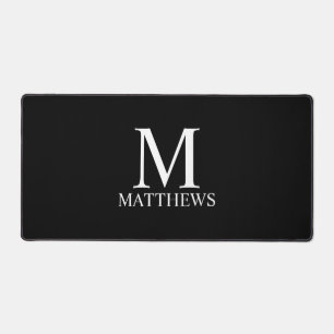 Personalized Monogram and Name Desk Mat