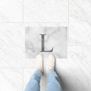 Personalized Monogram and Name Doormat