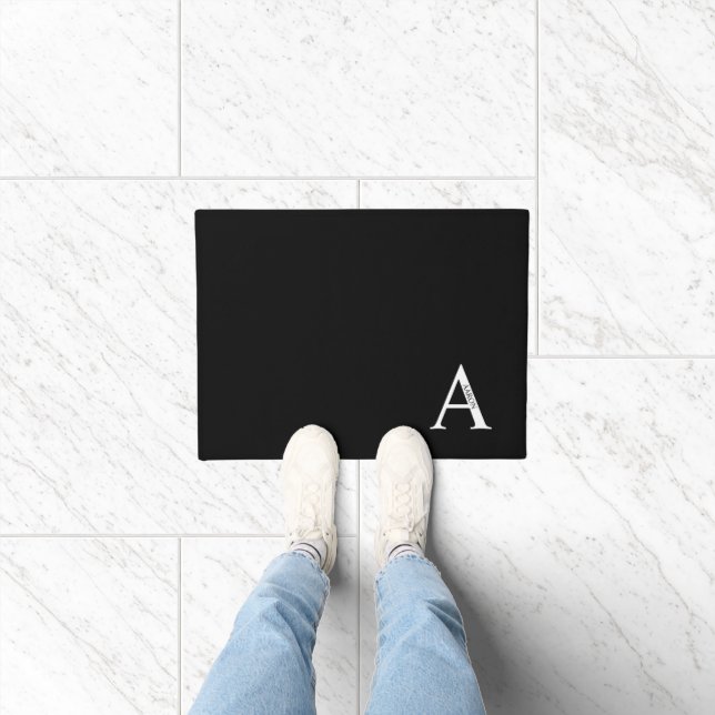 Personalized Monogram and Name Doormat (Indoor)