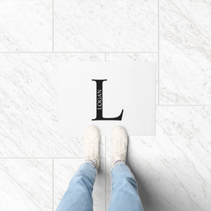 Personalized Monogram and Name Doormat