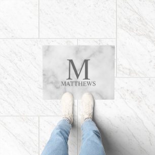 Personalized Monogram and Name Doormat