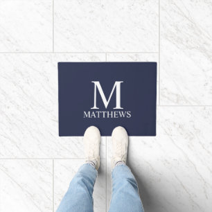 Personalized Monogram and Name Doormat