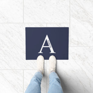 Personalized Monogram and Name Doormat