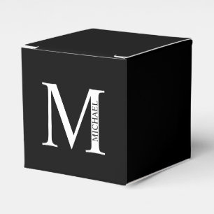 Personalized Monogram and Name Favour Box