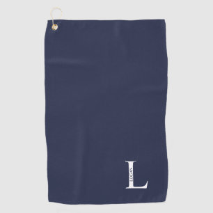 Personalized Monogram and Name Golf Towel