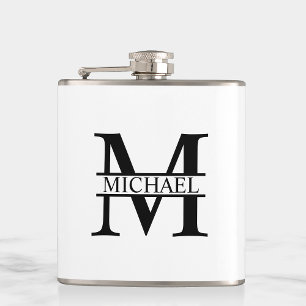Personalized Monogram and Name Hip Flask