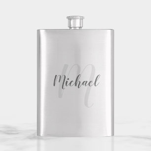 Personalized Monogram and Name Hip Flask
