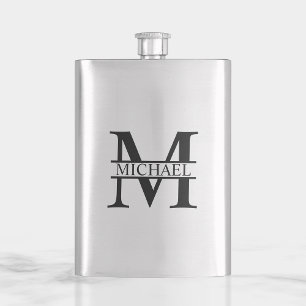 Personalized Monogram and Name Hip Flask
