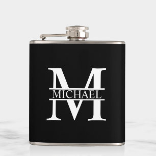 Personalized Monogram and Name Hip Flask