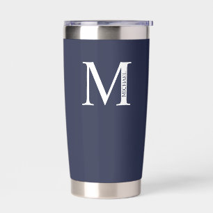 Personalized Monogram and Name Insulated Tumbler