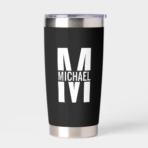 Personalized Monogram and Name Insulated Tumbler