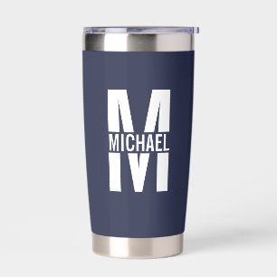 Personalized Monogram and Name Insulated Tumbler