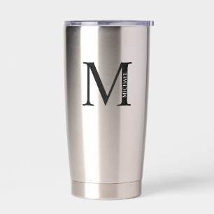 Personalized Monogram and Name Insulated Tumbler