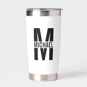 Personalized Monogram and Name Insulated Tumbler