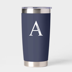 Personalized Monogram and Name Insulated Tumbler