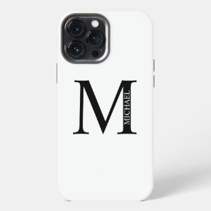 Personalized Monogram and Name iPhone 13 Pro Max Case