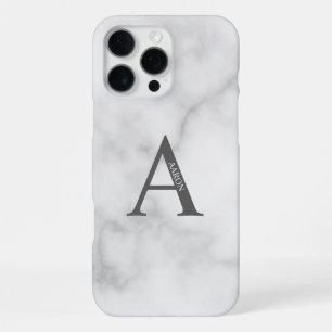 Personalized Monogram and Name iPhone 16 Pro Max Case
