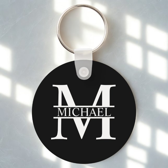 Personalized Monogram and Name Keychain (Creator Uploaded)